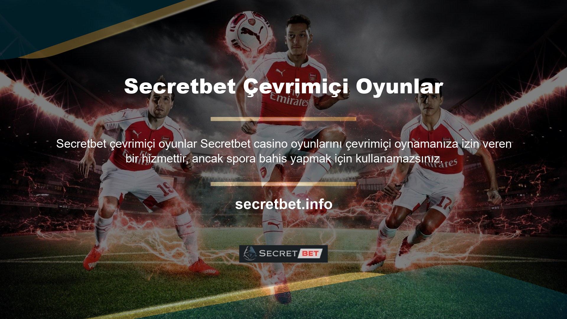 Secretbet Casino oyunları kitabını Secretbet casino oyunlarını oynayan biri için hediye olarak satın alabilirsiniz
